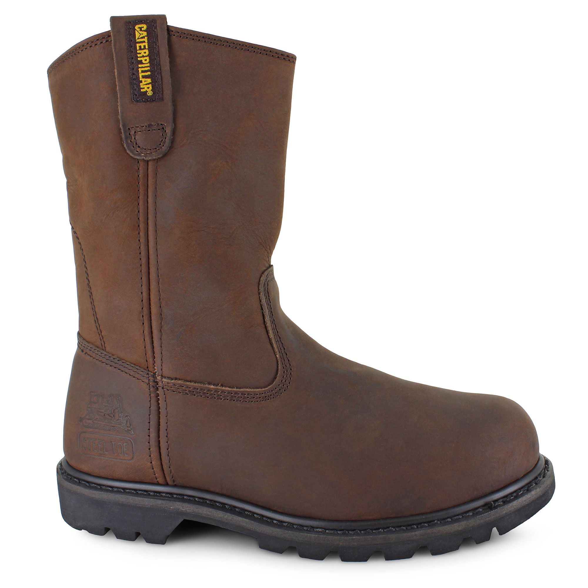 Caterpillar Revolver 10" Steel-Toe Right Side View