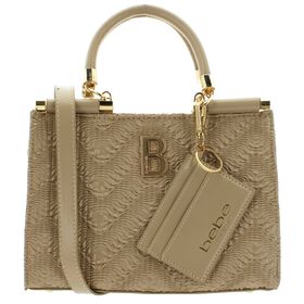 Black Friday Sale bebe Nola Satchel With Credit Card Organizer Front View