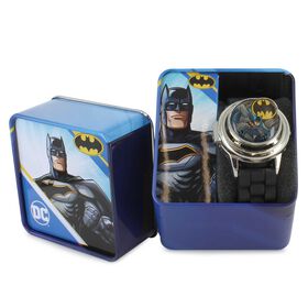 Watches & Jewelry Batman Spinner Watch Front Tin View