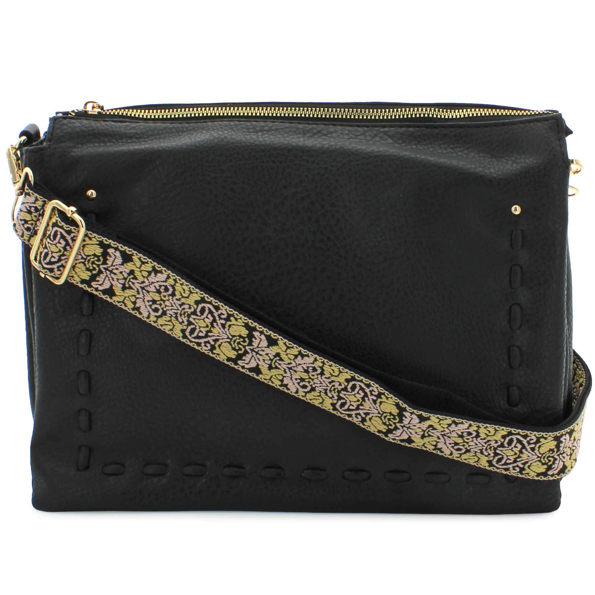 DS Bags Evelyn East/West Crossbody Front View