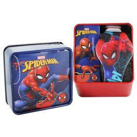 Character Spider-Man Digital Watch With LED Light-Up Display Front Product View