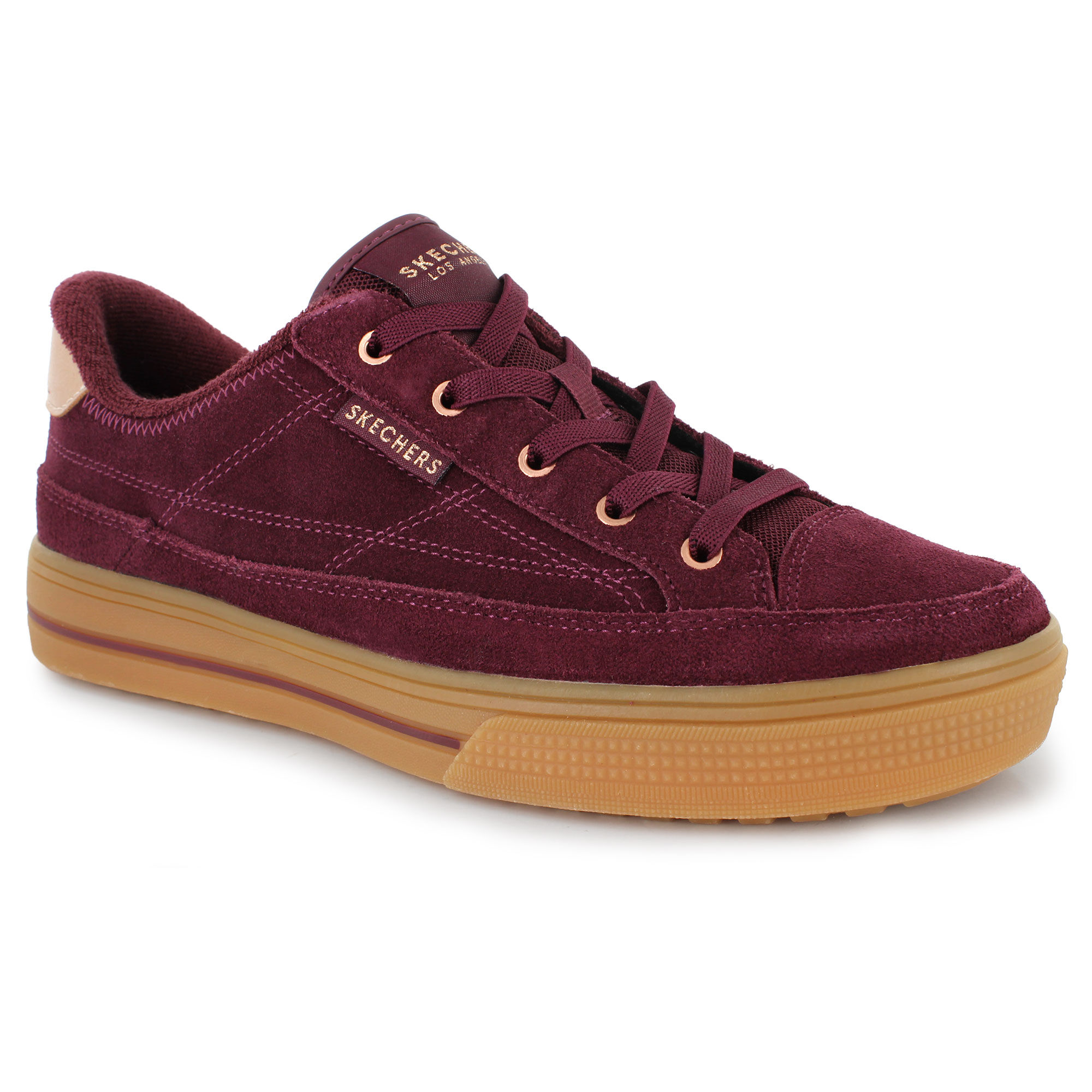 Skechers Arch Fit Gallery - Suede Sweeties Right Side View