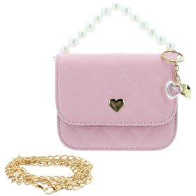  a little obsessed Quilted Heart Mini Tote Front View