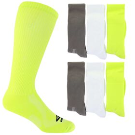 Socks Men's Umbro Performance Crew 6-Pair Pack Side View With Package