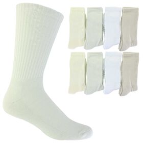 Socks Men's Sperry Cushion Comfort Crew 8-Pair Pack Side View With Package