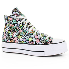 Platform Shoes Converse Chuck Taylor All Star Lift Allover Floral Right Side View