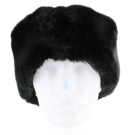 Winter Headwear Couture Gems Fluffy Cossack Hat Front View