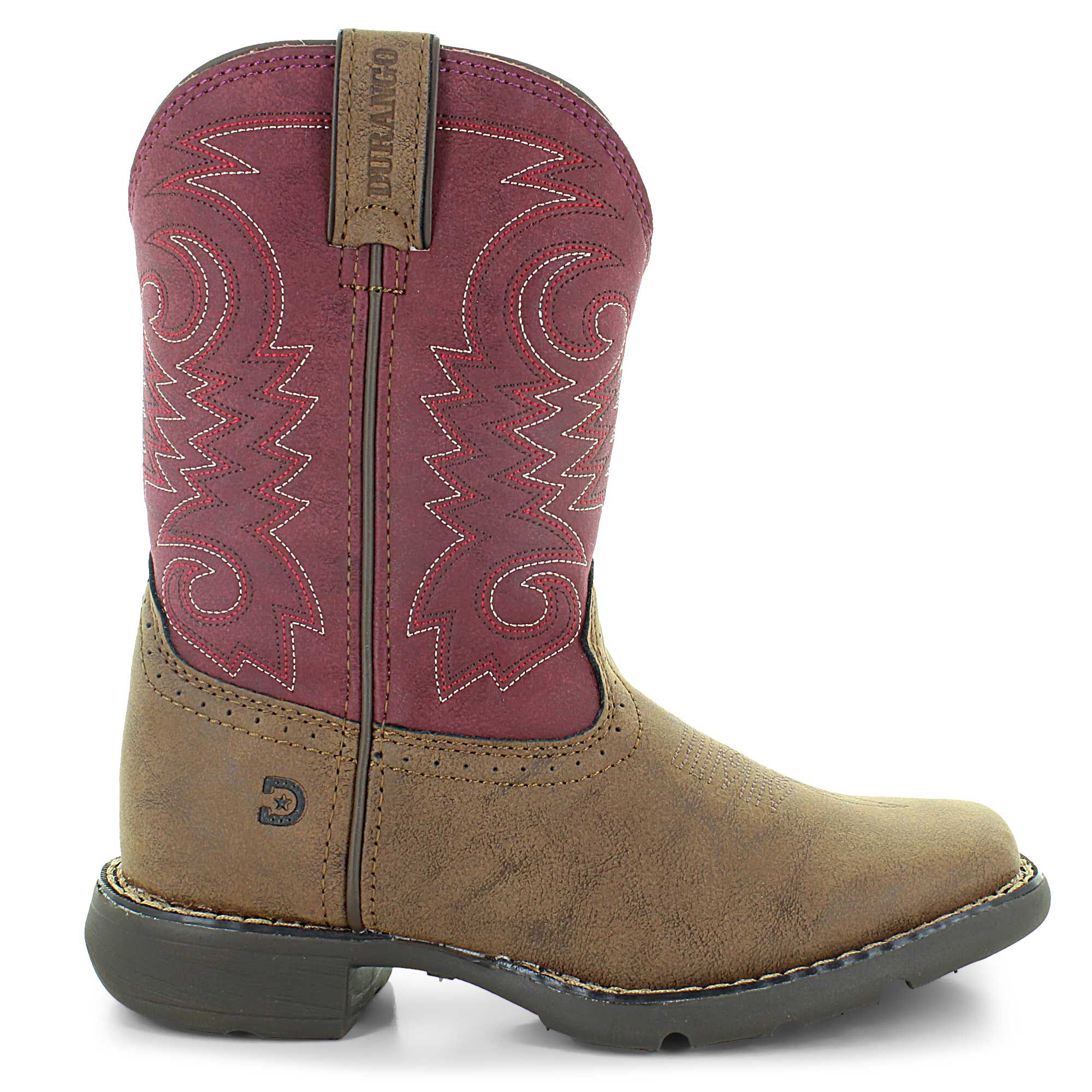 Durango 8" Square Toe Right Side View