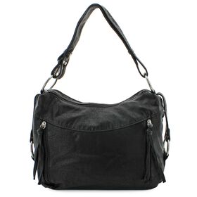  DS Bags Linda Washed Hobo Front View