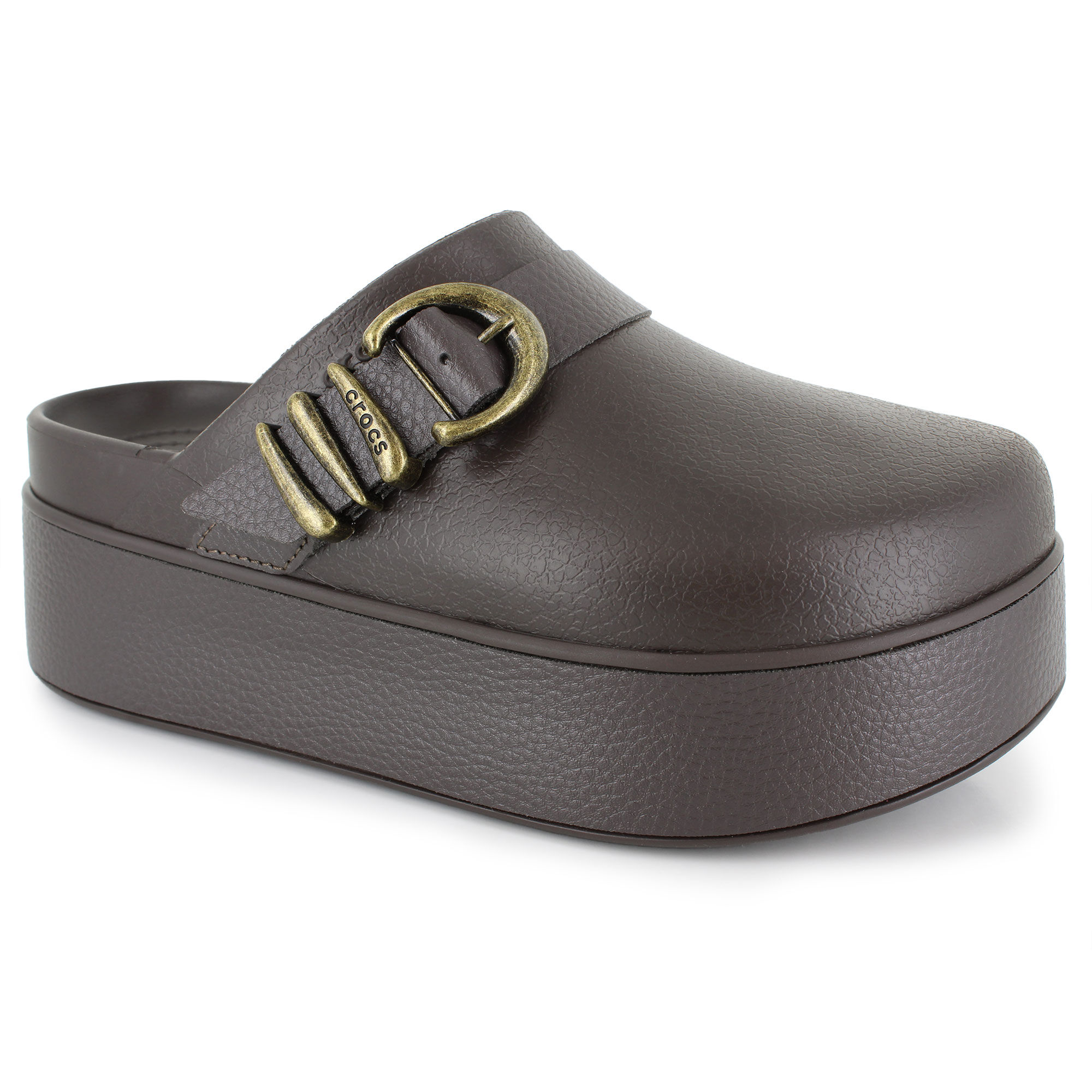 Crocs Dylan Platform Boho Buckle Clog Right Side View