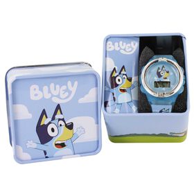 Characters & Collaborations: Shoes & Accessories Bluey Digital Watch With Flashing Lights Front Product View