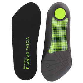 Shoe Care SOF SOLE Plantar Fascia Support Insole 7-13 Pair Of Inserts Top And Bottom View