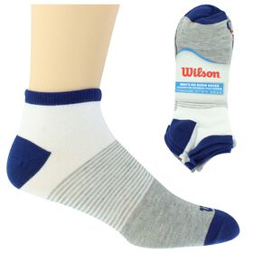 Socks Men's Wilson No-Show 10 For $10 Side View With Package
