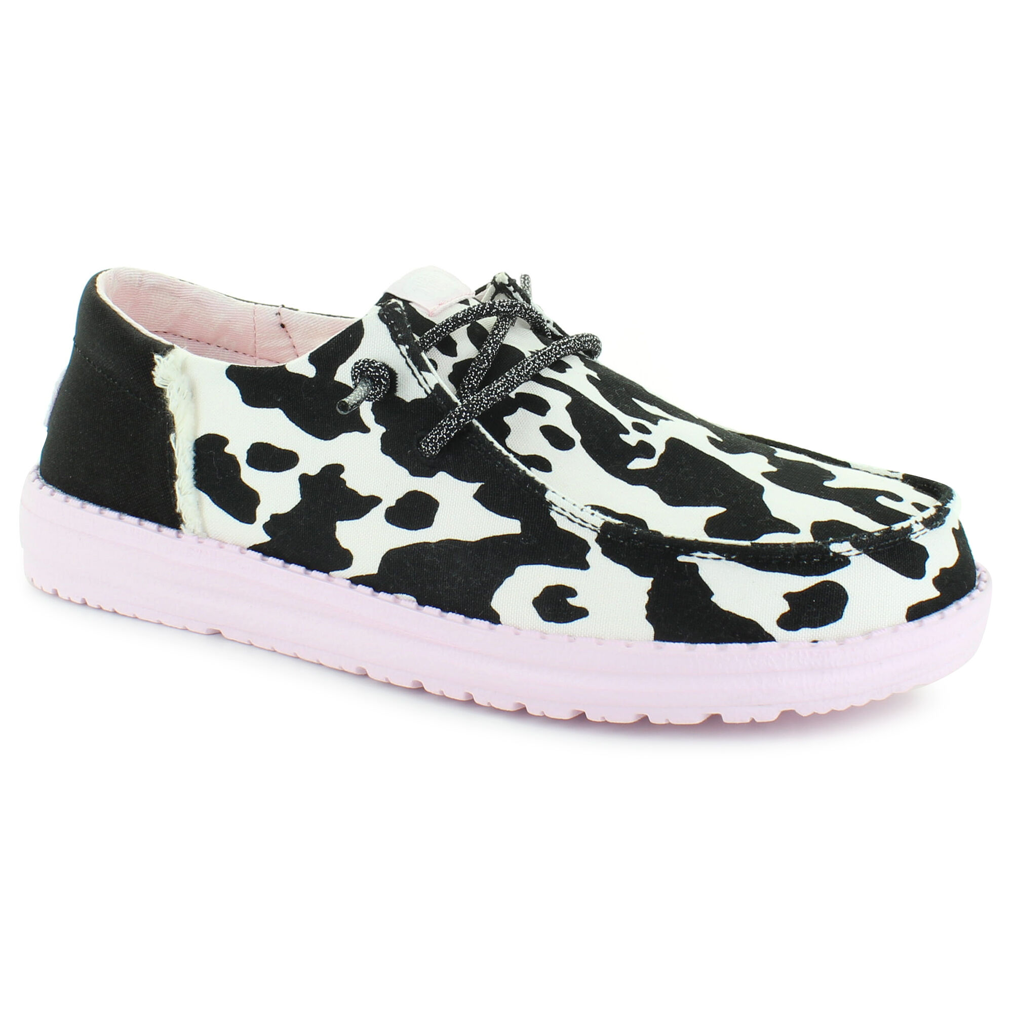 HEYDUDE Wendy Funk Cow Right Side View