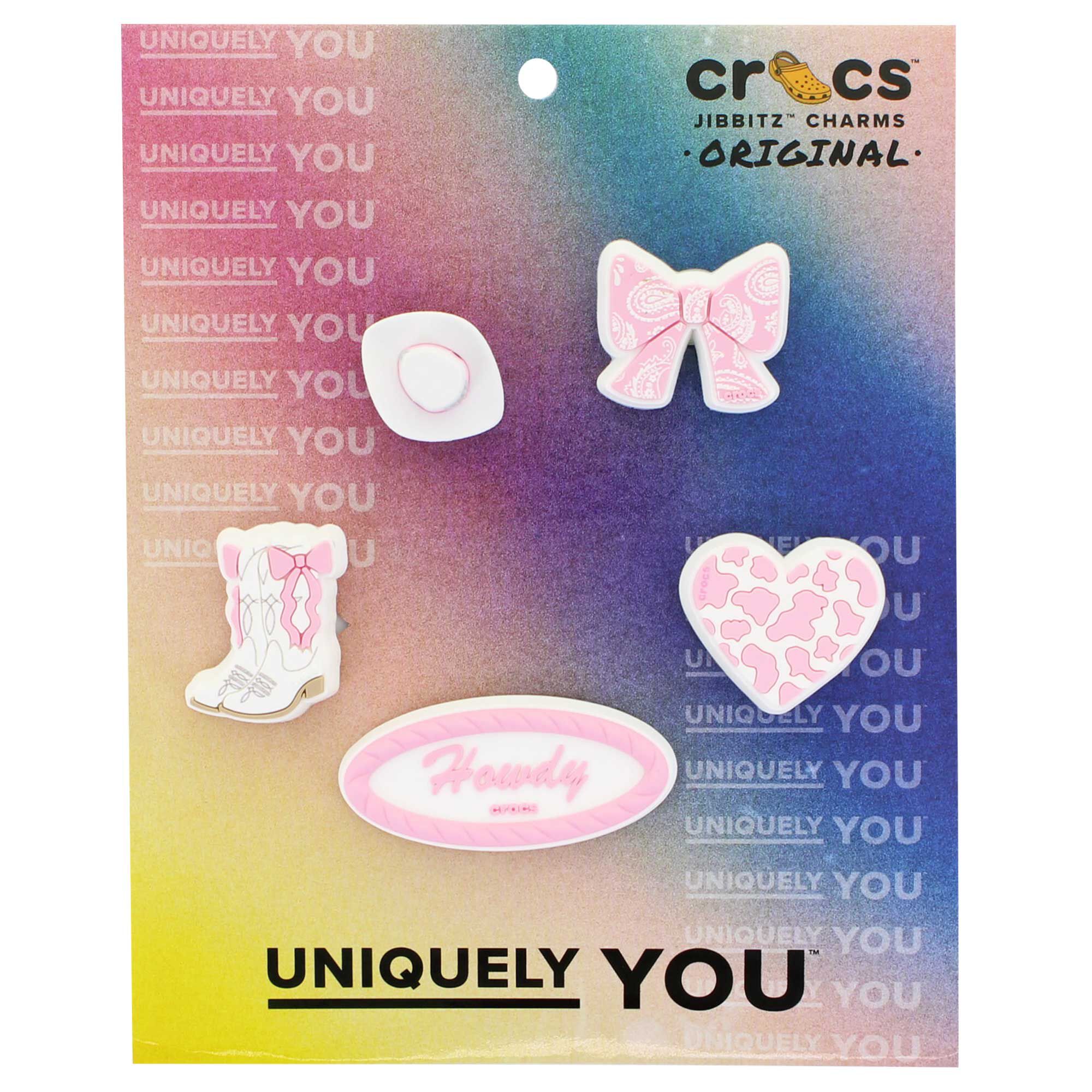 Crocs Jibbitz Rodeo Cowgirl 5-Pack Front Package View