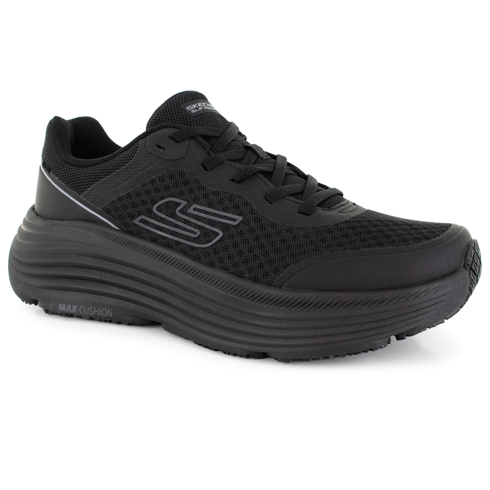 Skechers Work Slip-Resistant: Max Cushioning Right Side View
