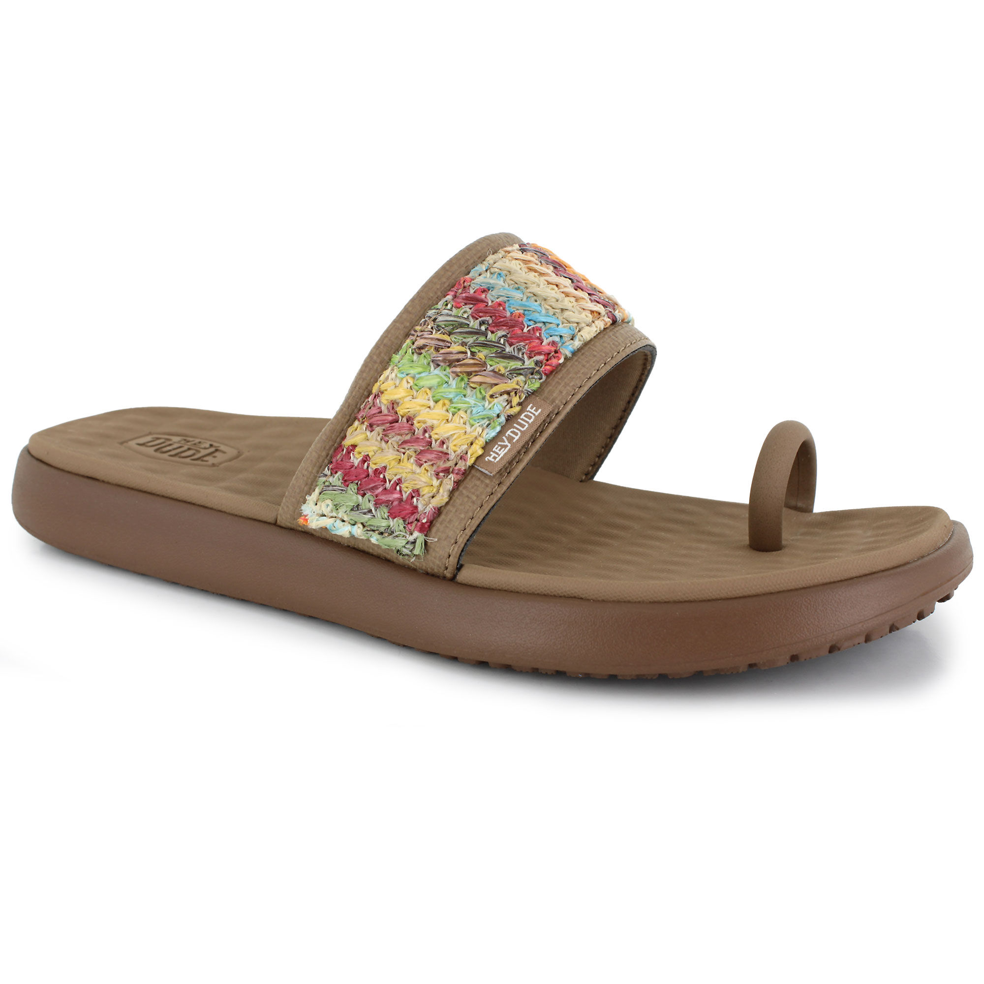 HEYDUDE Maui Breeze Toe Loop Front View