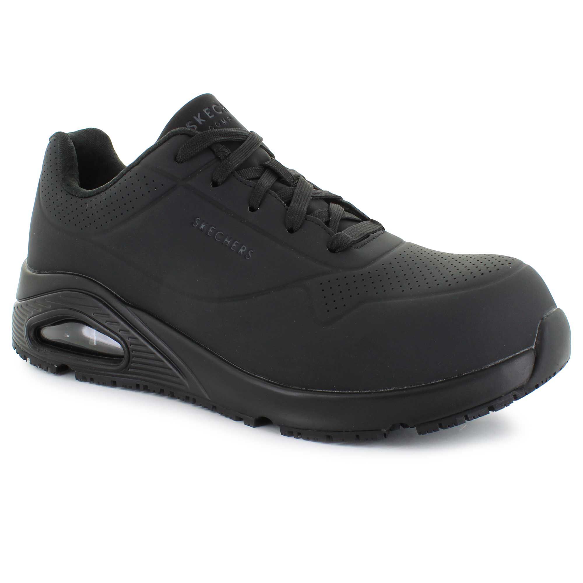 Skechers Work: Uno SR - Deloney 108101 Right Side View