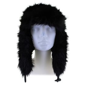  Women's Couture Gems Faux-Fur Trapper Hat Front View
