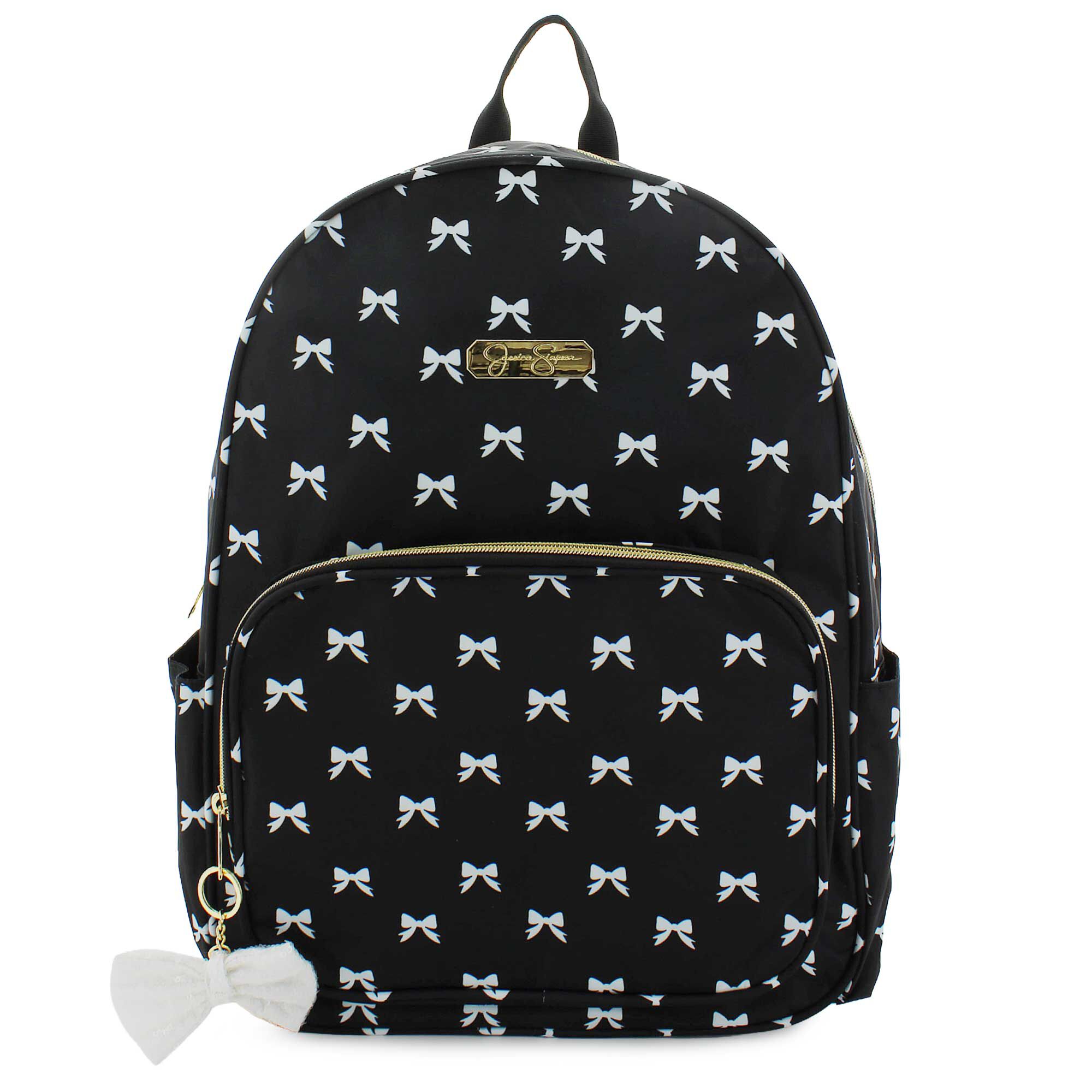 Jessica Simpson Bow Backpack Front View