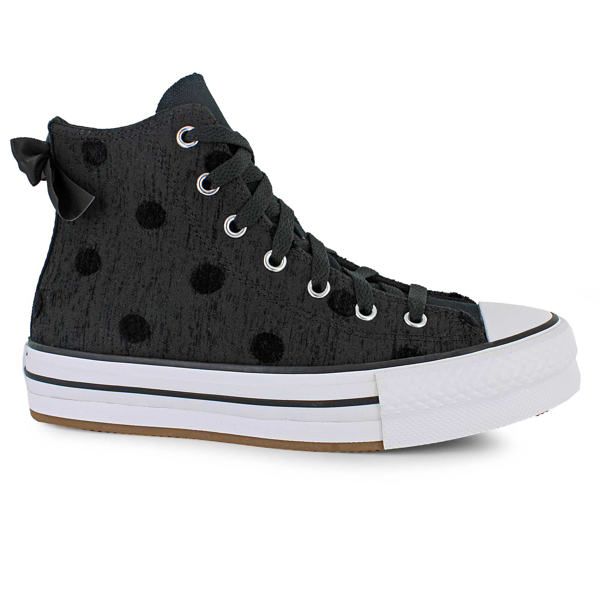 Converse EVA Lift Bow Hi Right Side View