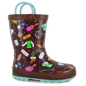 Rain and Weather Boots Western Chief Brownie Squad Right Side View