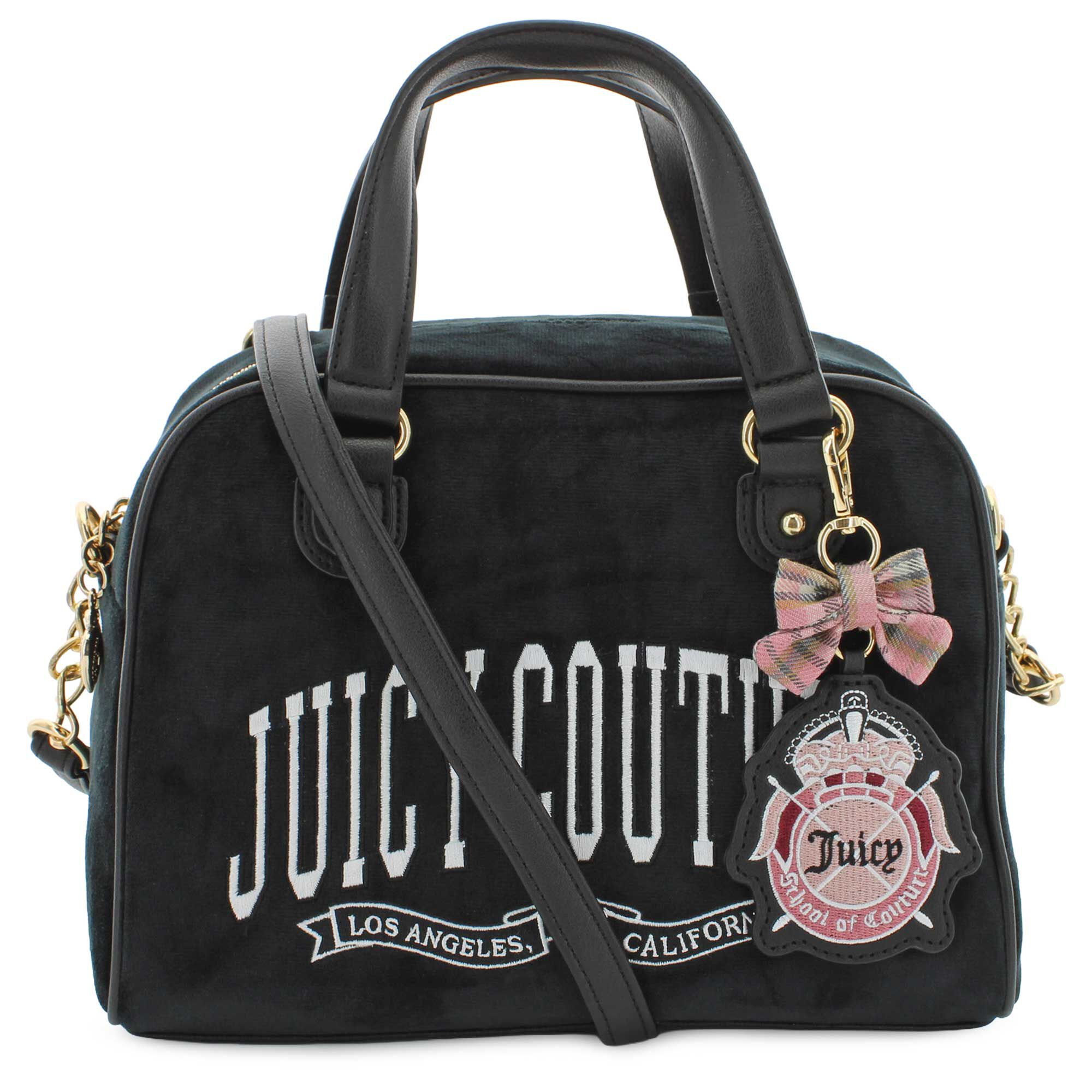 Juicy Couture University Bowler Satchel Front View