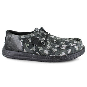 New Arrivals HEYDUDE Wally Funk Skull Right Side View