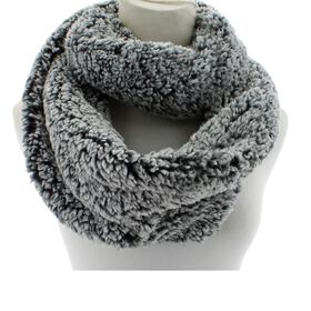 Scarves Couture Gems Sherpa Eternity Scarf Front View