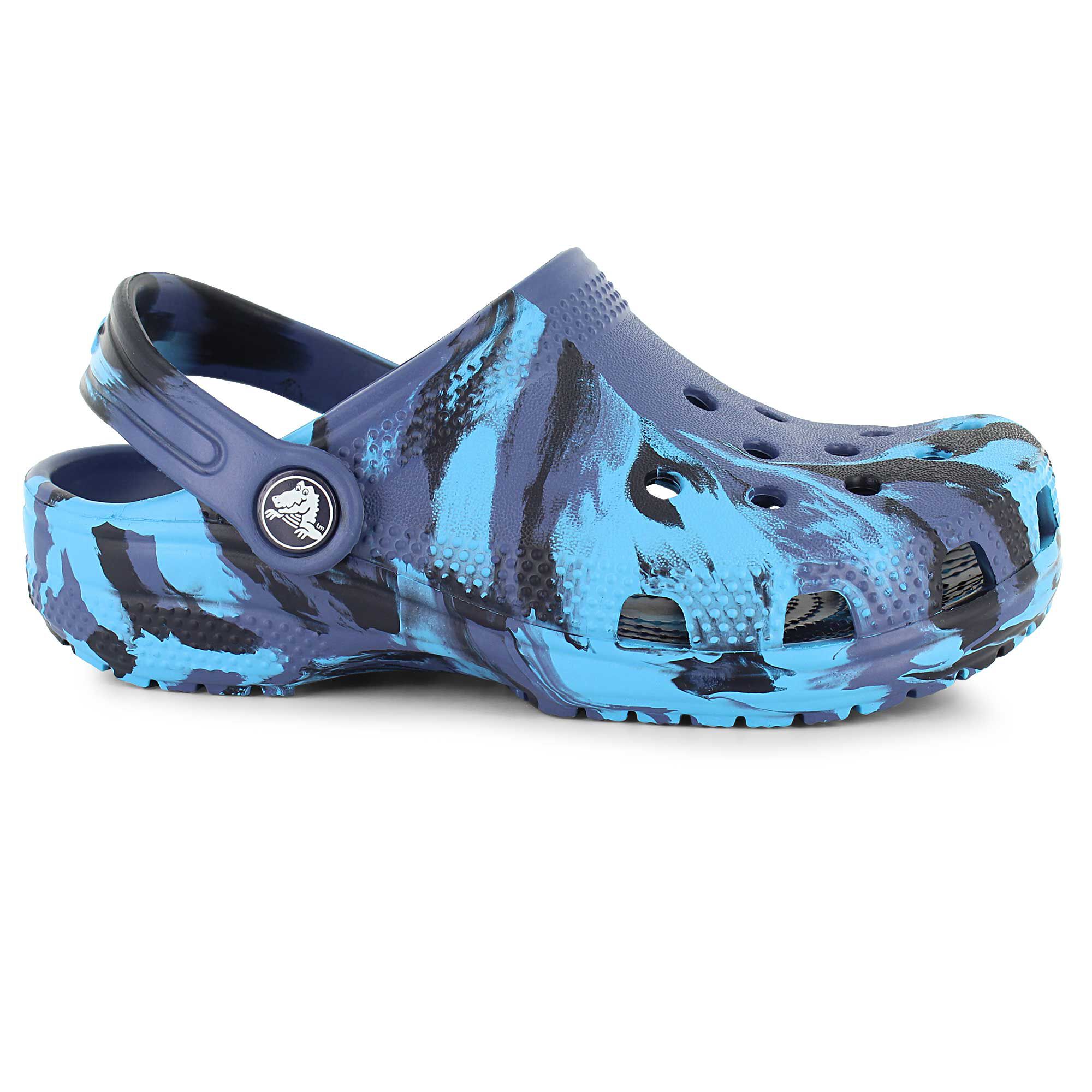 Crocs Classic Marbled Clog-K Right Side View