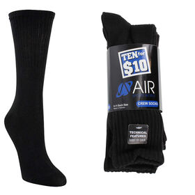  Boys' Air Sports World Crew 10 For $10 Side View And Pack