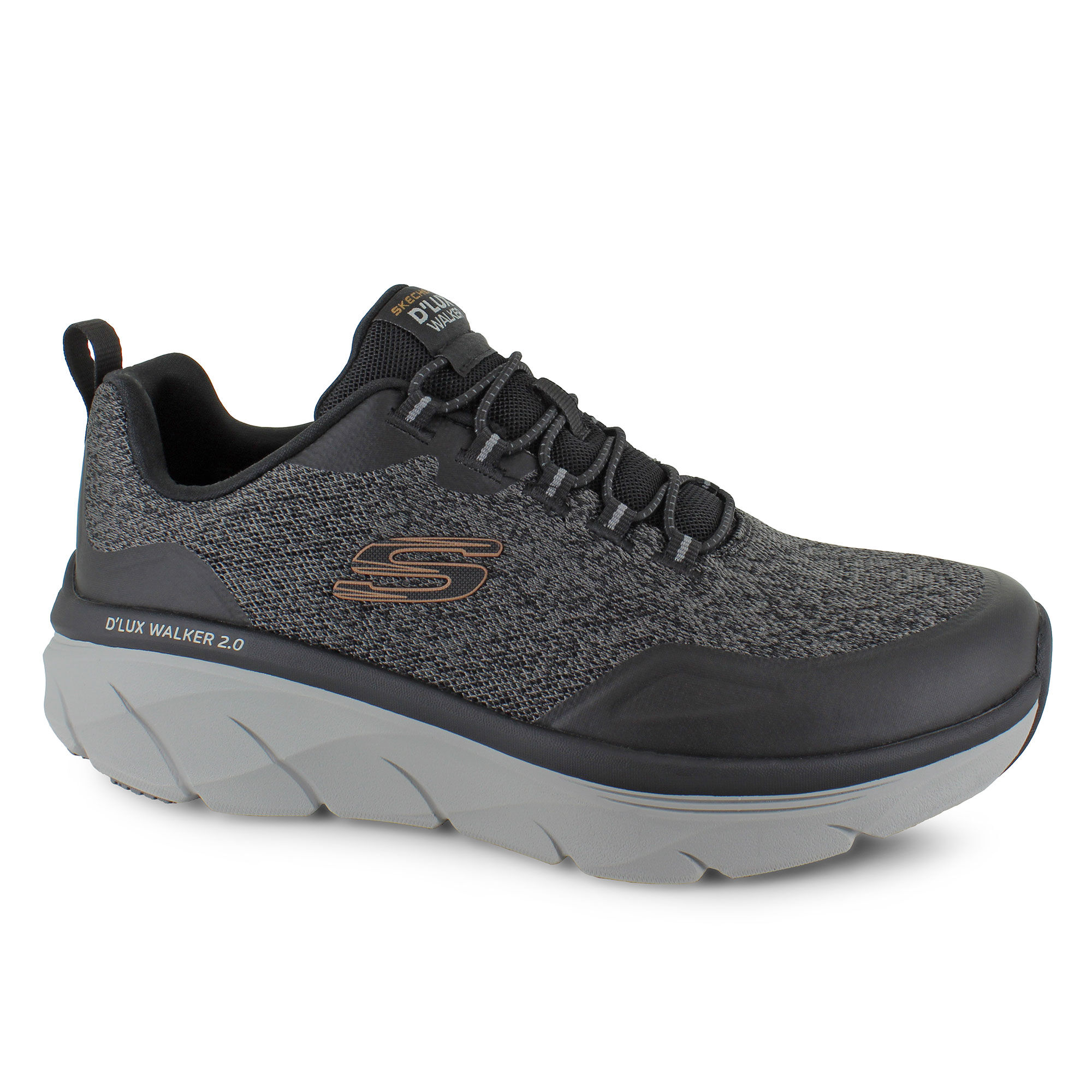 Skechers Relaxed Fit: D'Lux Walker 2.0 - Steadyway Right Side View