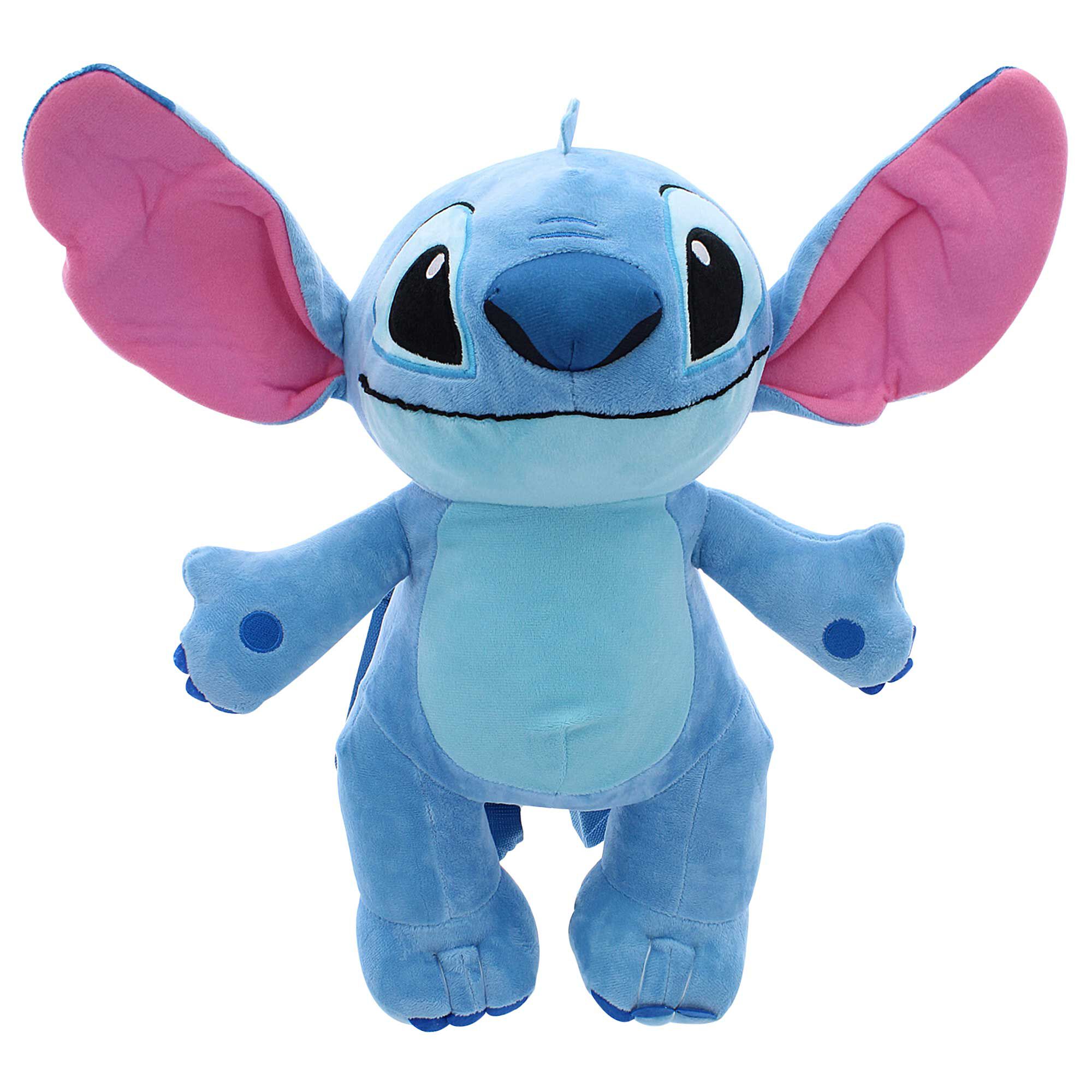 Disney Stitch Plush Backpack Front View
