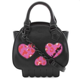 Crossbody Luv Betsey LBPOE Skull Handbag Front View