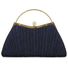 Evening d'margeaux Pleated Evening Bag Front View