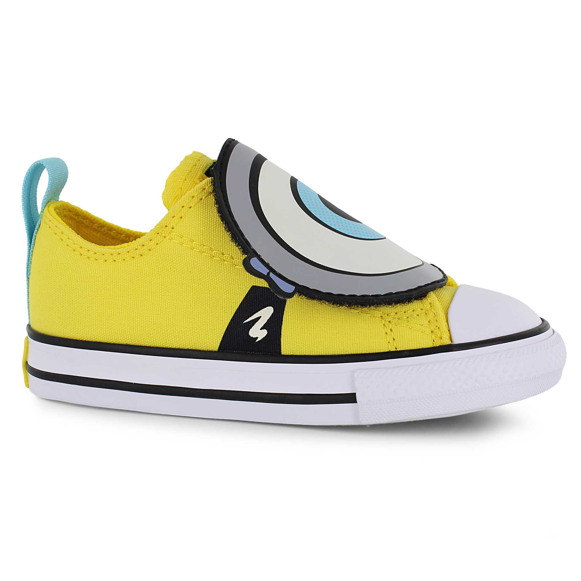 Converse Chuck Taylor All Star One Strap Minions Right Side View