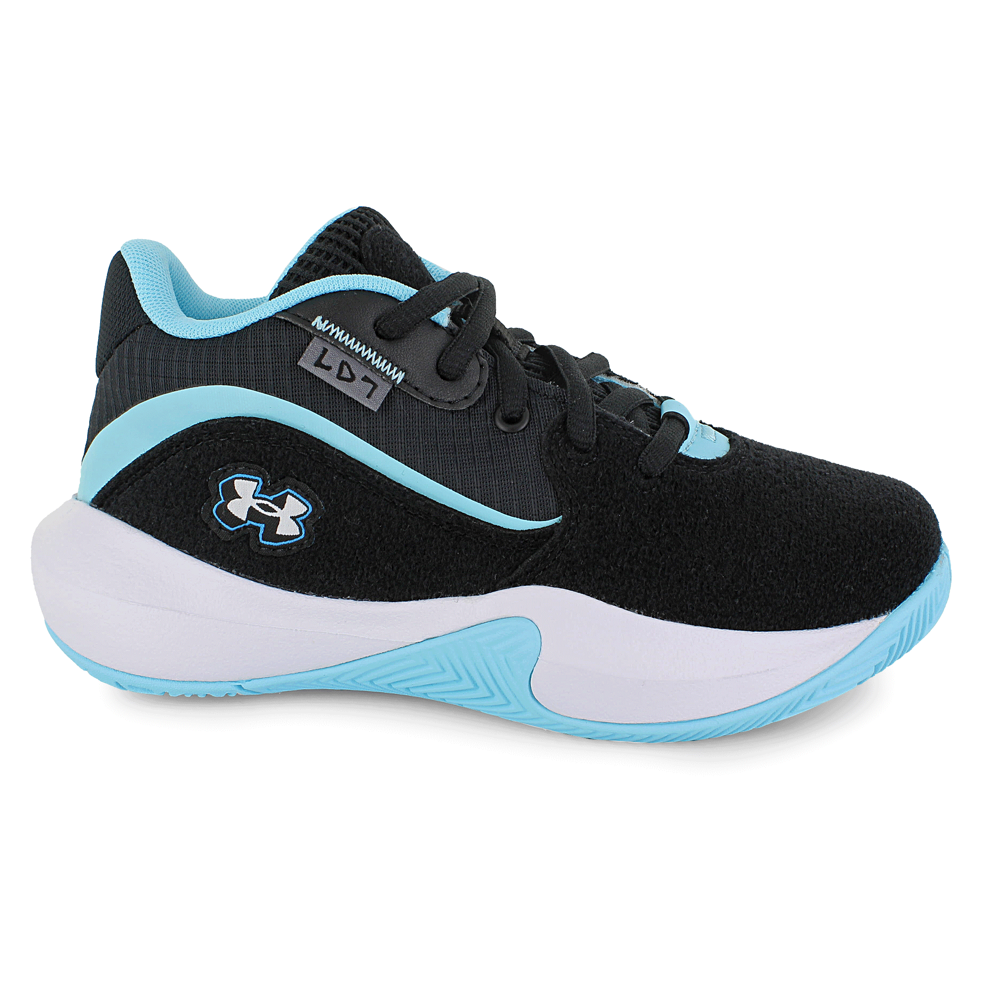 Under Armour Charged Surge 4 Patches Right Side View