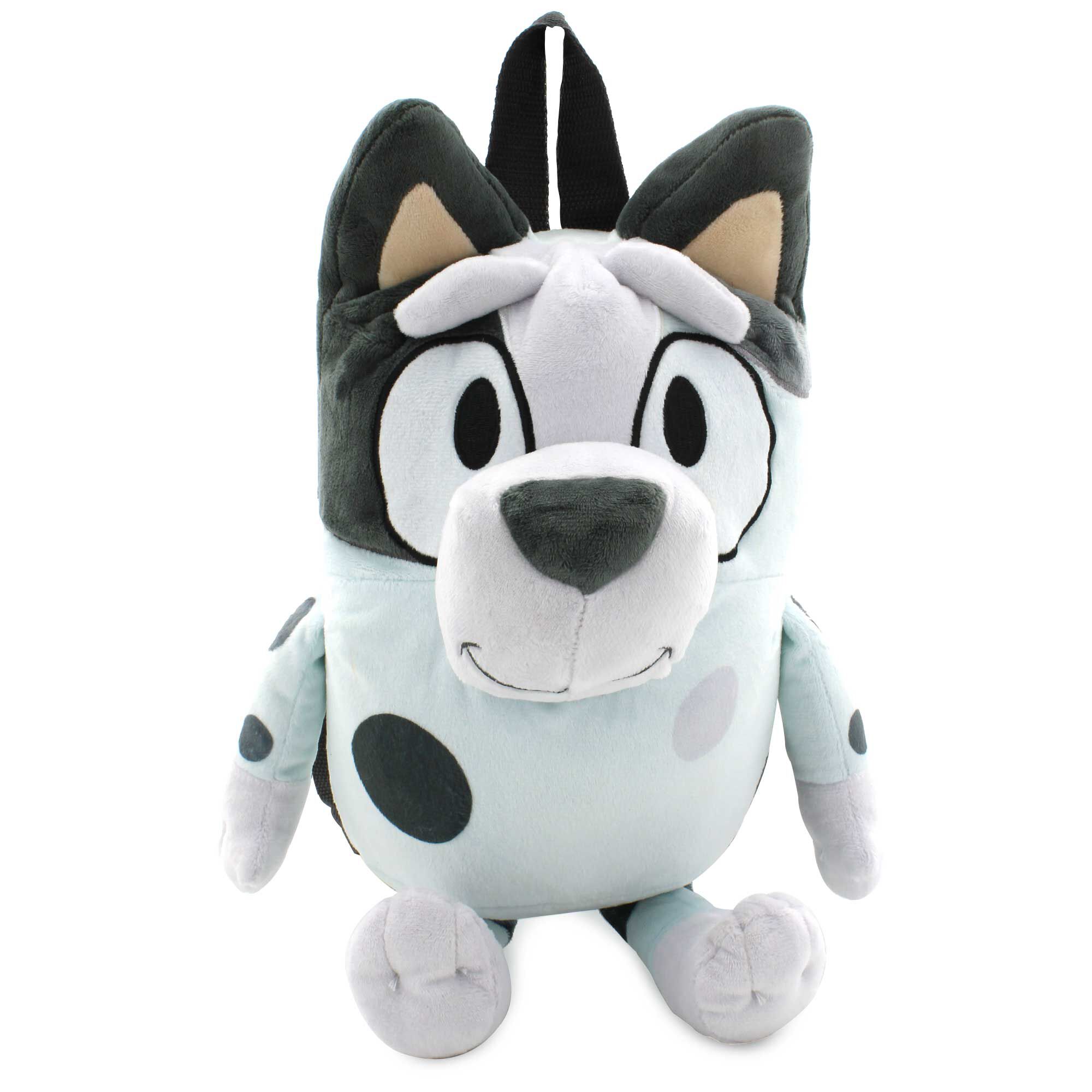 Bluey Muffin Plush Backpack Front View