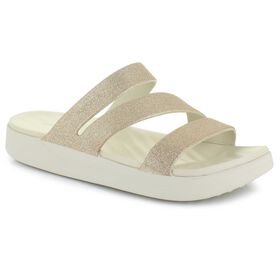  Crocs Getaway Glitter Strappy Front View