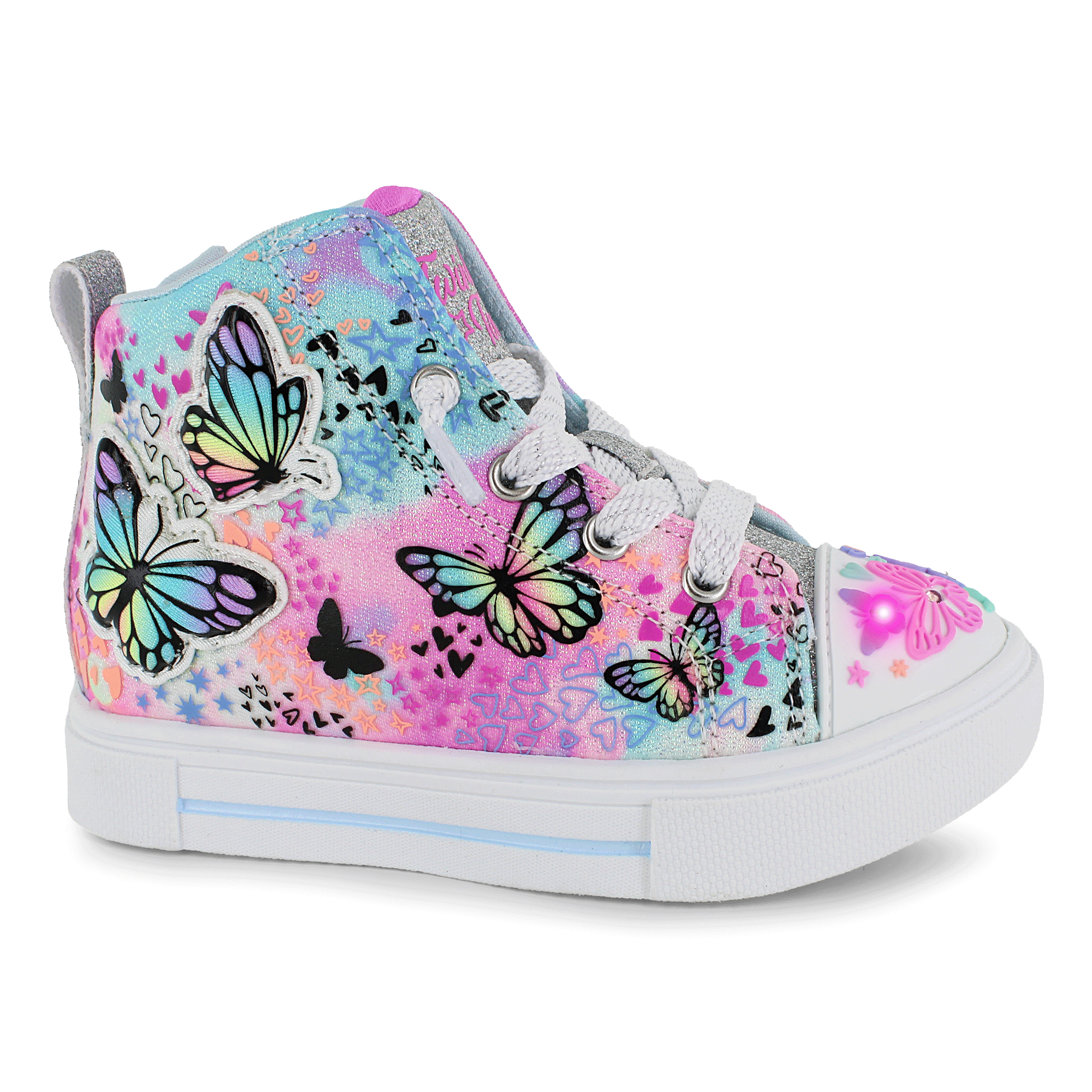 Skechers Twinkle Toes - Flutter Daydream Right Side View