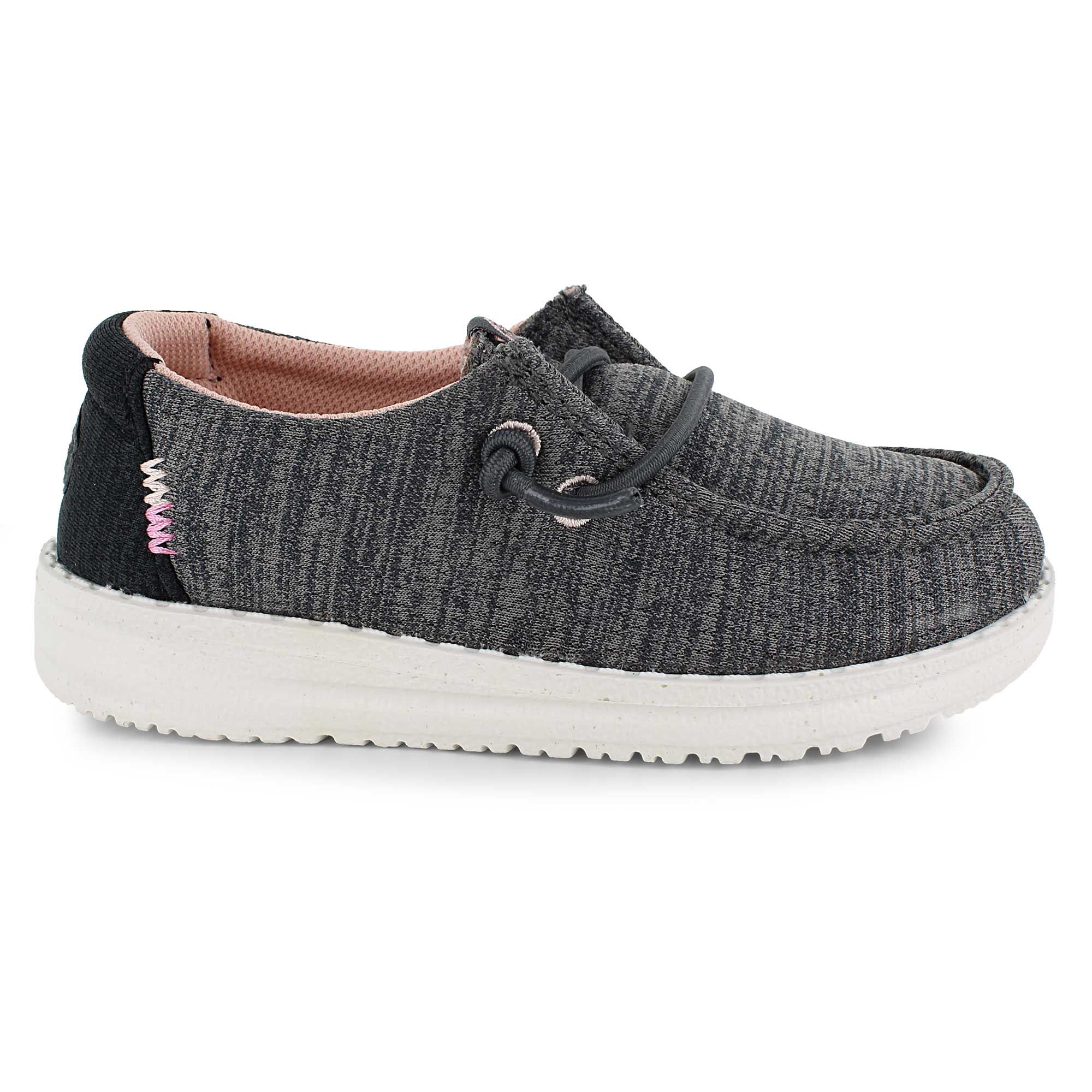 HEYDUDE Wendy Toddler Heathered Mix Right Side View