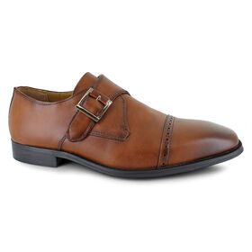 Brown Shoes Oliver Mason Monk Right Side View