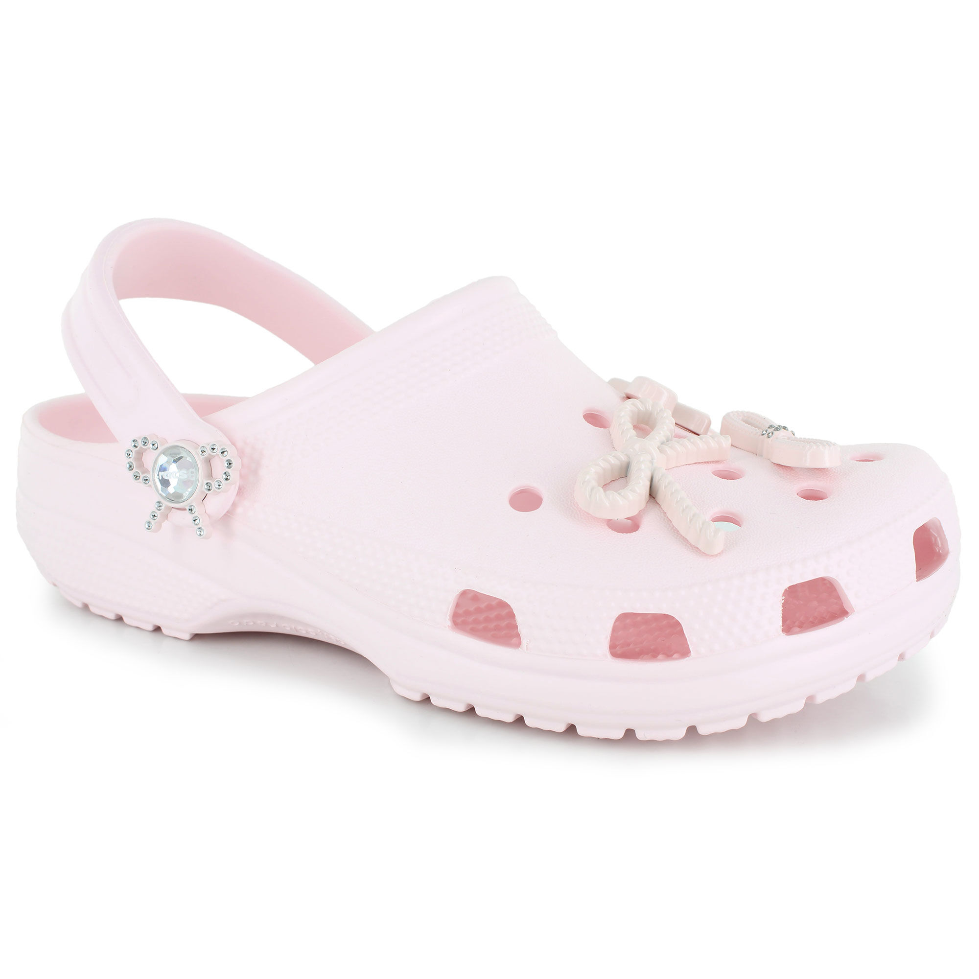 Crocs Classic Bling Bows Clog Right Side View