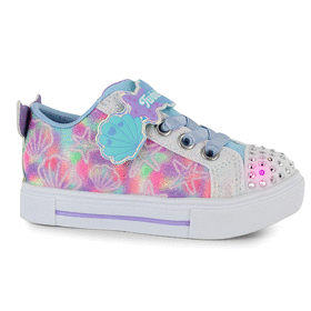 Infant Light Up Skechers Twinkle Toes - Underwater Magic Right Side View