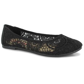 Ballet Flats & Mary Janes Jellypop Layce Crochet Right Side View