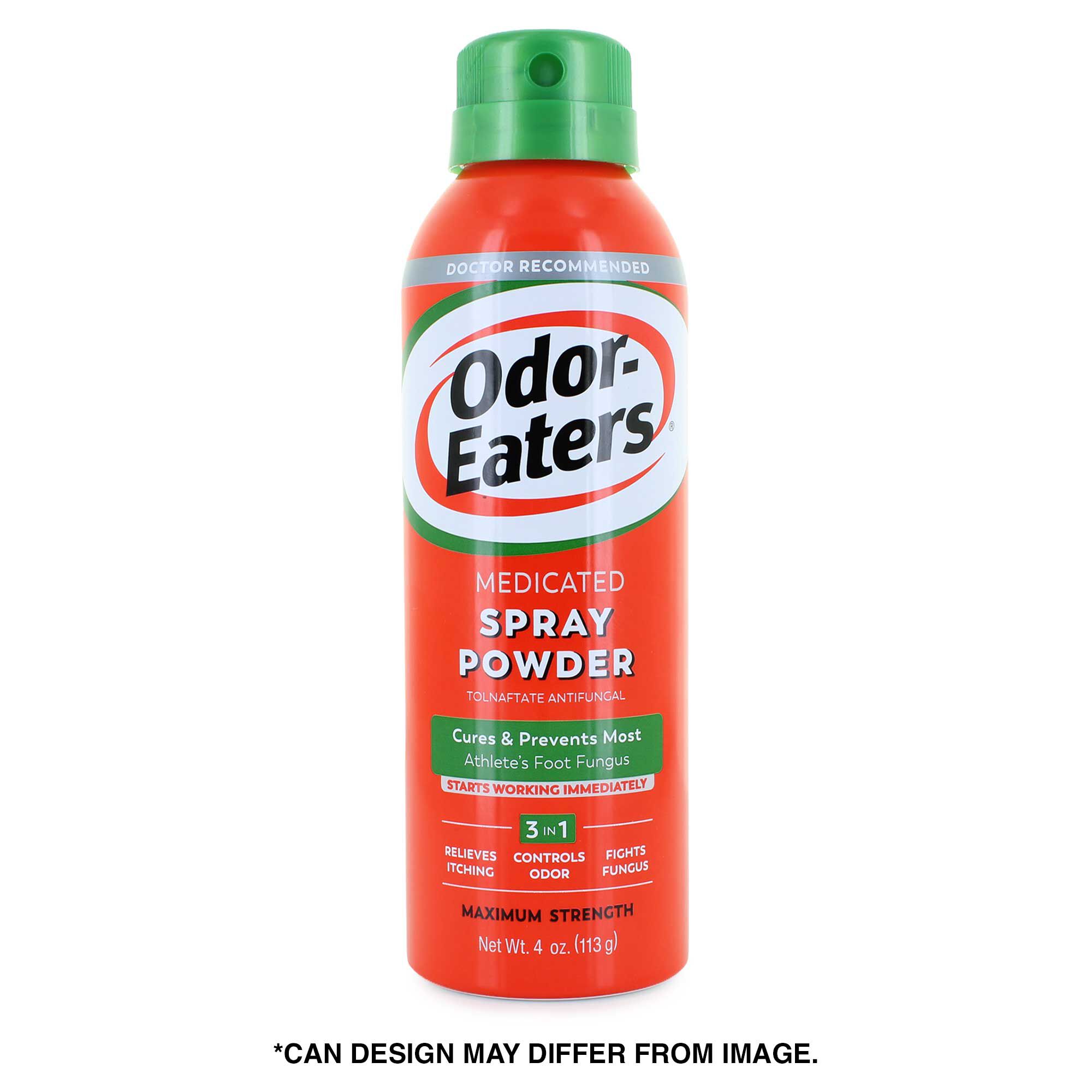 Odor Eaters Spray Powder 4 oz. Can Front View