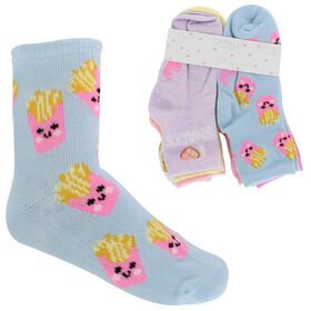Infants' Socks Infants' Capelli Snacks Crew 10 for $10 Side View With Package