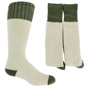 Socks Men's Columbia Wool Over-The-Calf 2-Pair Pack Men's Columbia Wool Over-The-Calf 2-Pair Pack, Beige/Green, hi-res