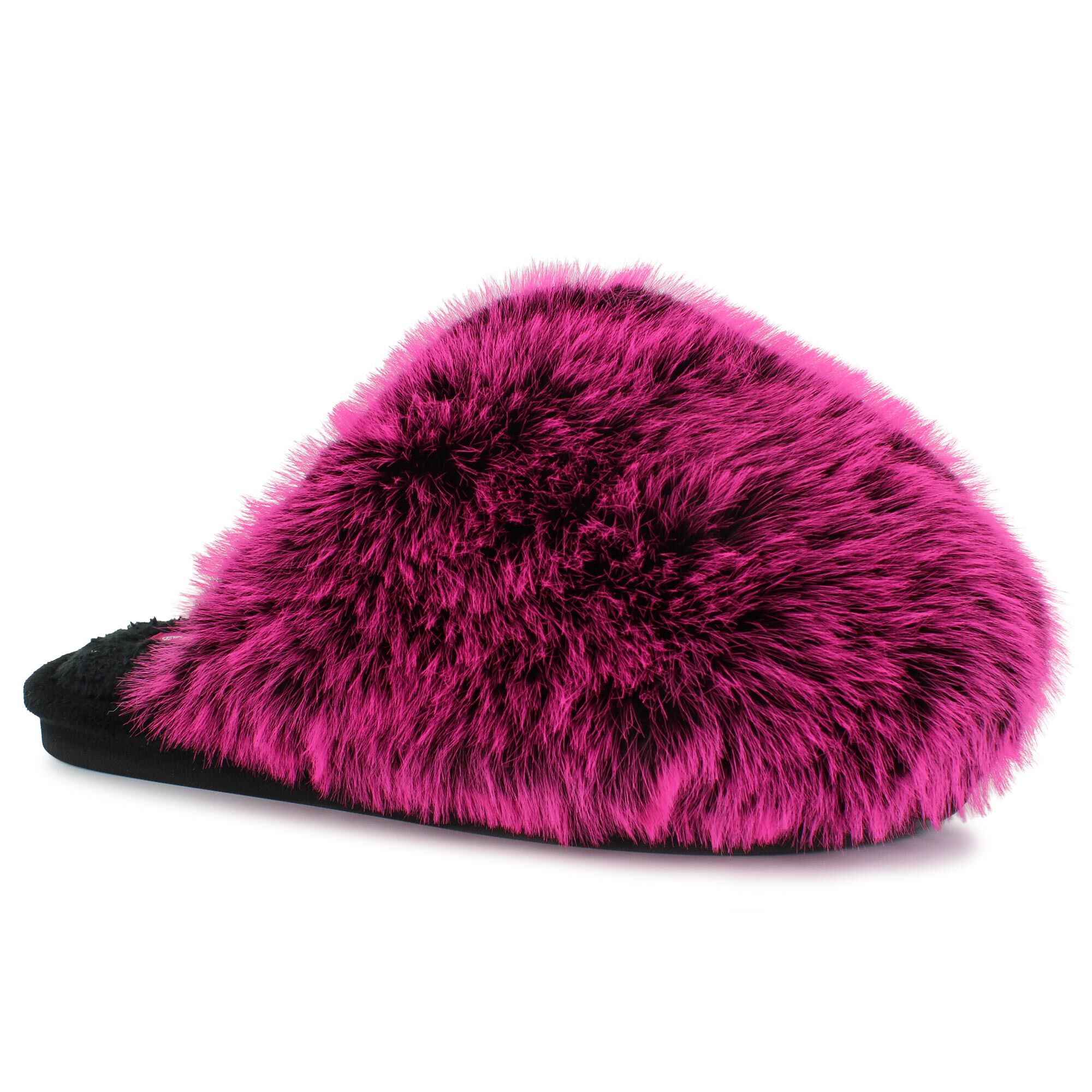 Rock & Candy Fluffy Fur Mule Right Side View