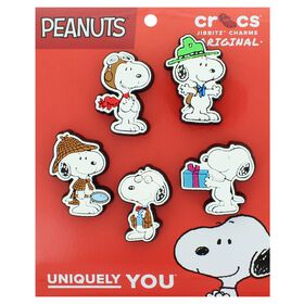 Crocs Jibbitz Crocs Jibbitz Peanuts 5-Pack Front View